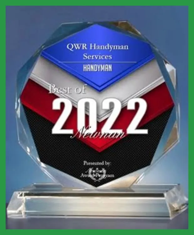QWR Remodeling Super Service Award recognition