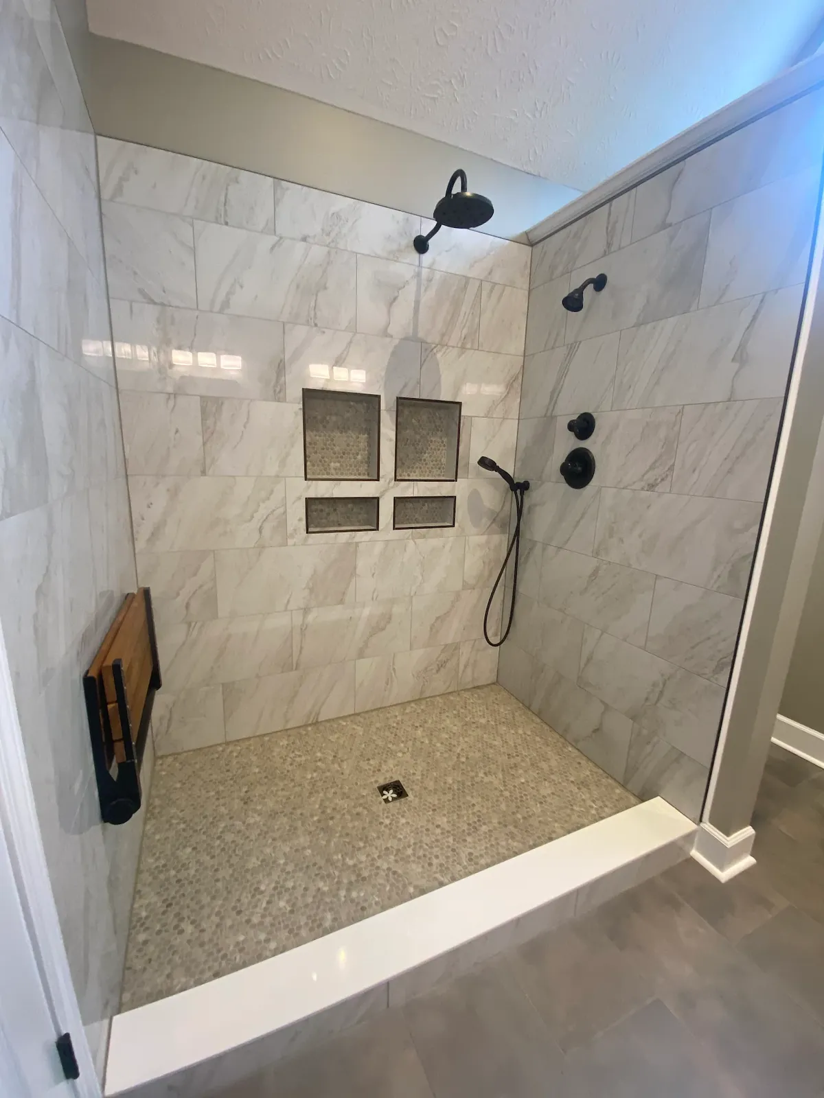 Bathroom Remodel & Custom Shower by QWR in Newnan, GA