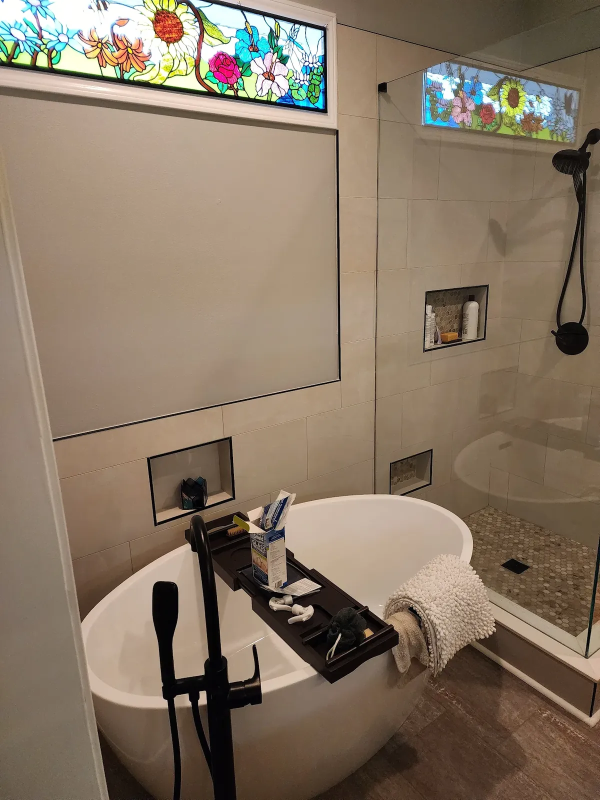 Bathroom Remodel & Frameless Shower by QWR in Newnan, GA